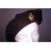 's Vintage A. Black Beret with Feather  eb-96741852